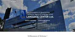 Desktop Screenshot of languagecenter.de